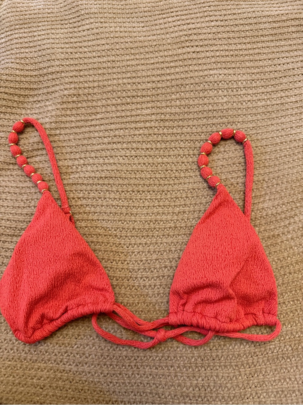Vix Paula hermanny triangle top with beads